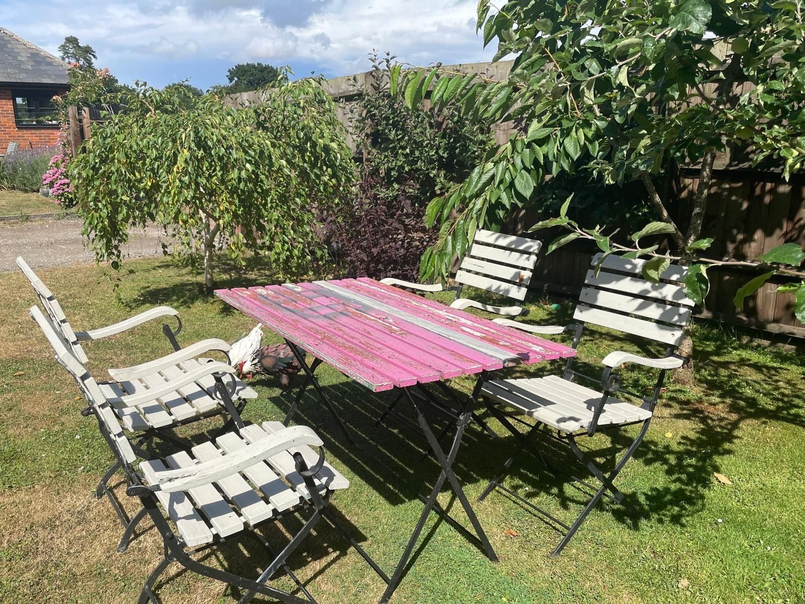 Garden Table And Chairs photo for sale