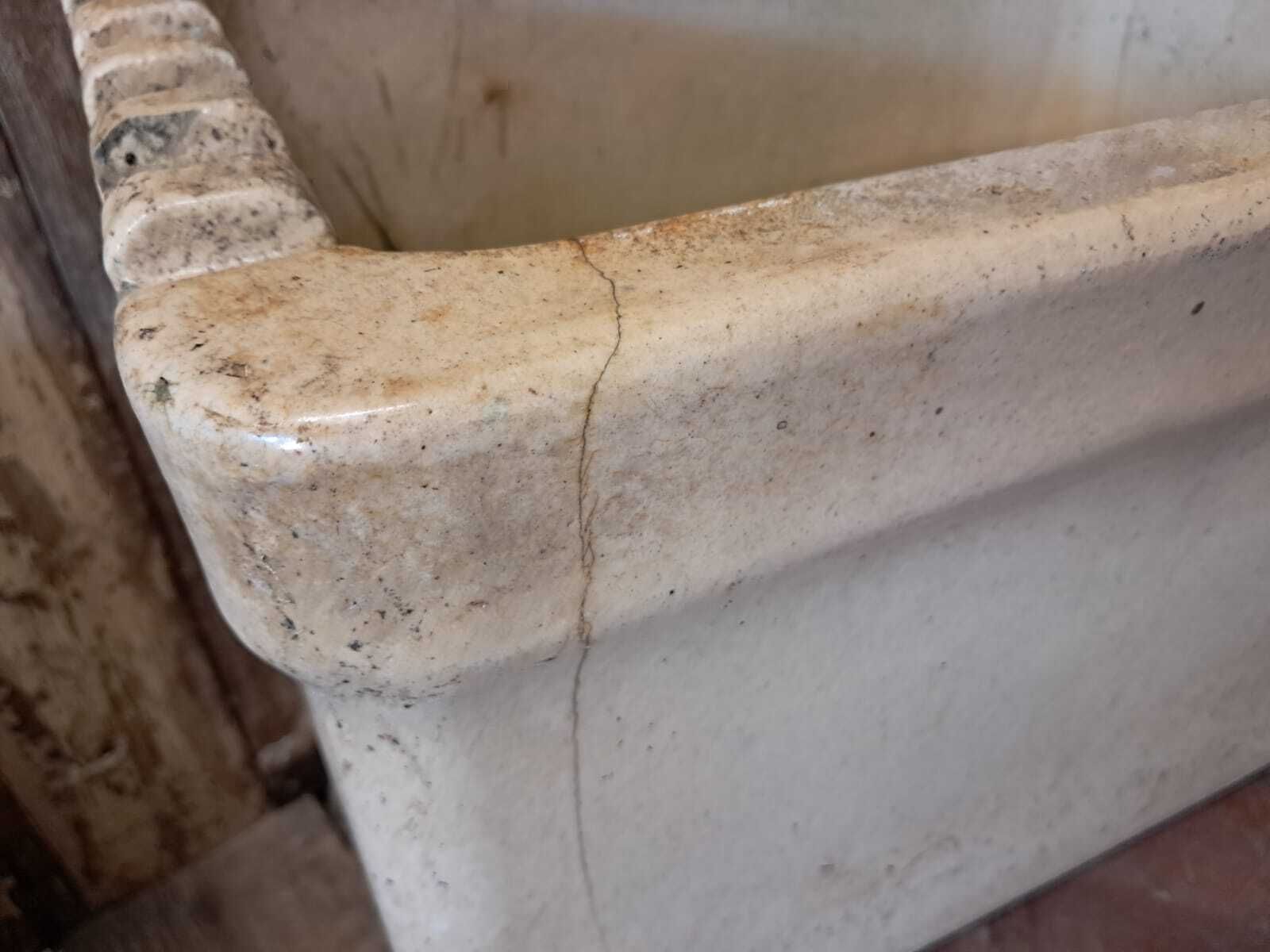 300.0 Pair Of Salt Glaze Dip Tanks photo