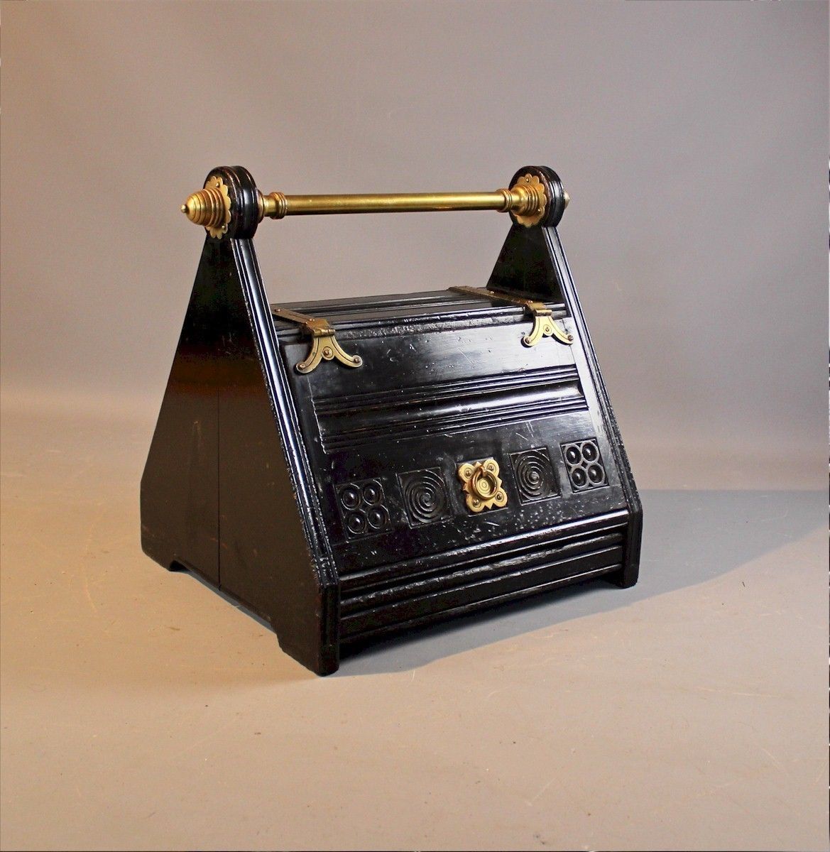 Aesthetic Movement Coal Scuttle By Dresser
