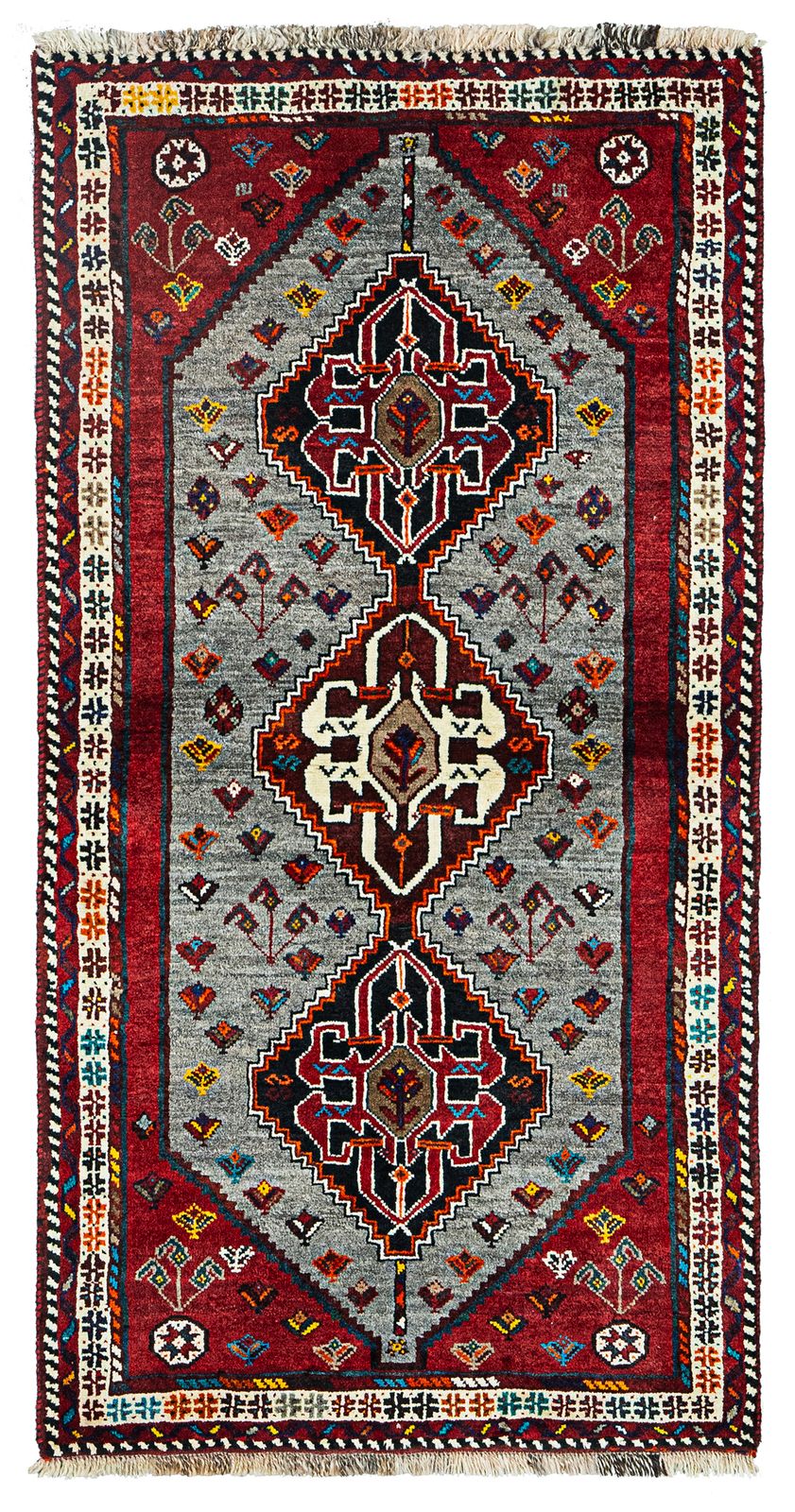 Vintage Qashqai Rug 177x90cm
