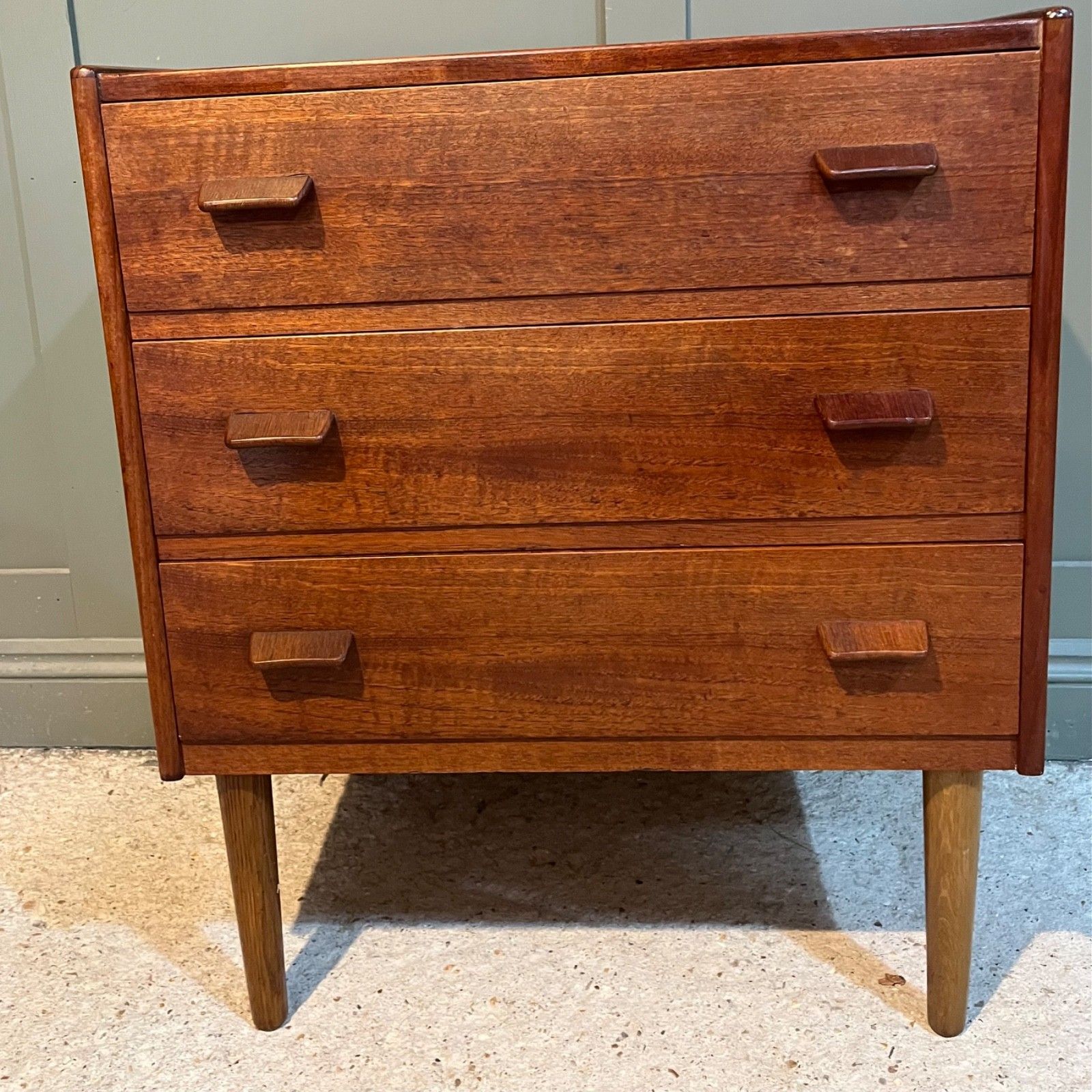 photo vinterior Danish Teak Chest Of Drawers By Carl Aage Skov For Munch Mobler  1956