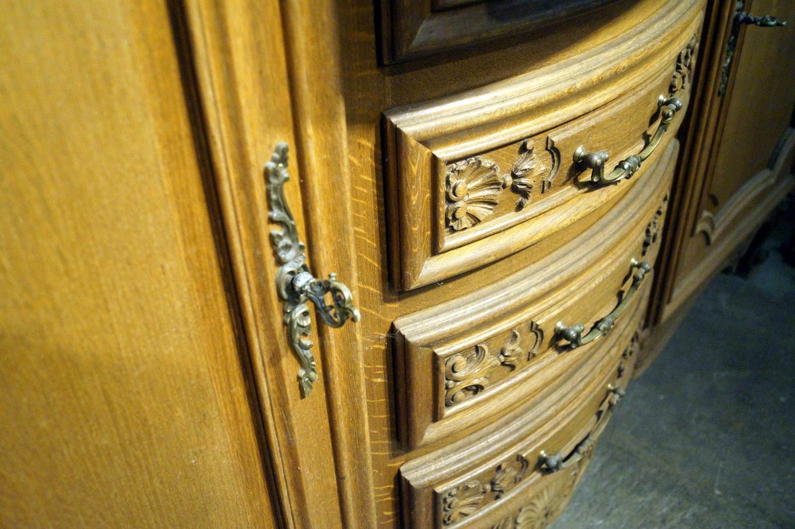 photo furniture Large French Sideboard, Mid 20th Century