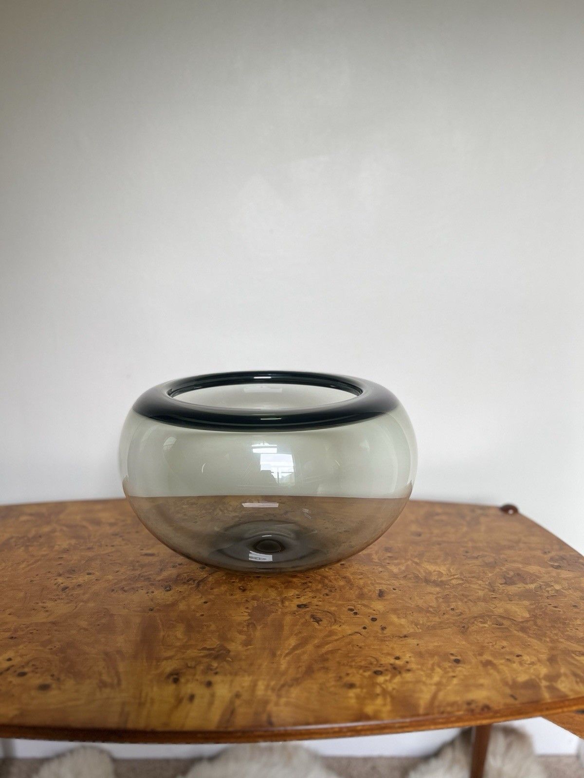 Holmgaard Provence Bowl 30cm Per Lutken Design Denmark Mid Century photo for sale