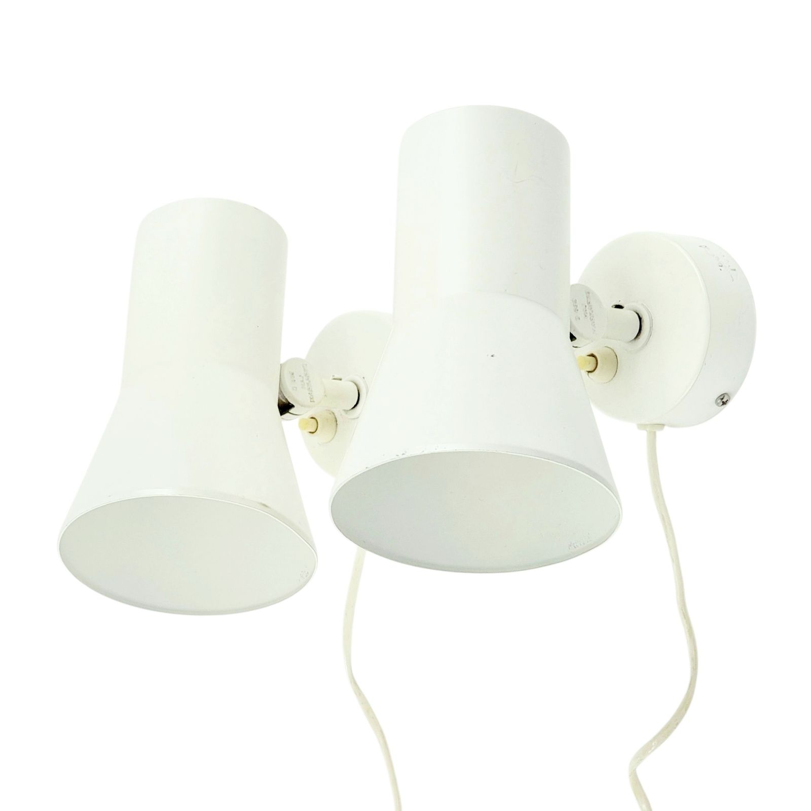 Pair Of Mid Century Scandinavian Wall Lights Model V 239 By Hans Agne Jakobsson, Sweden, 1960s