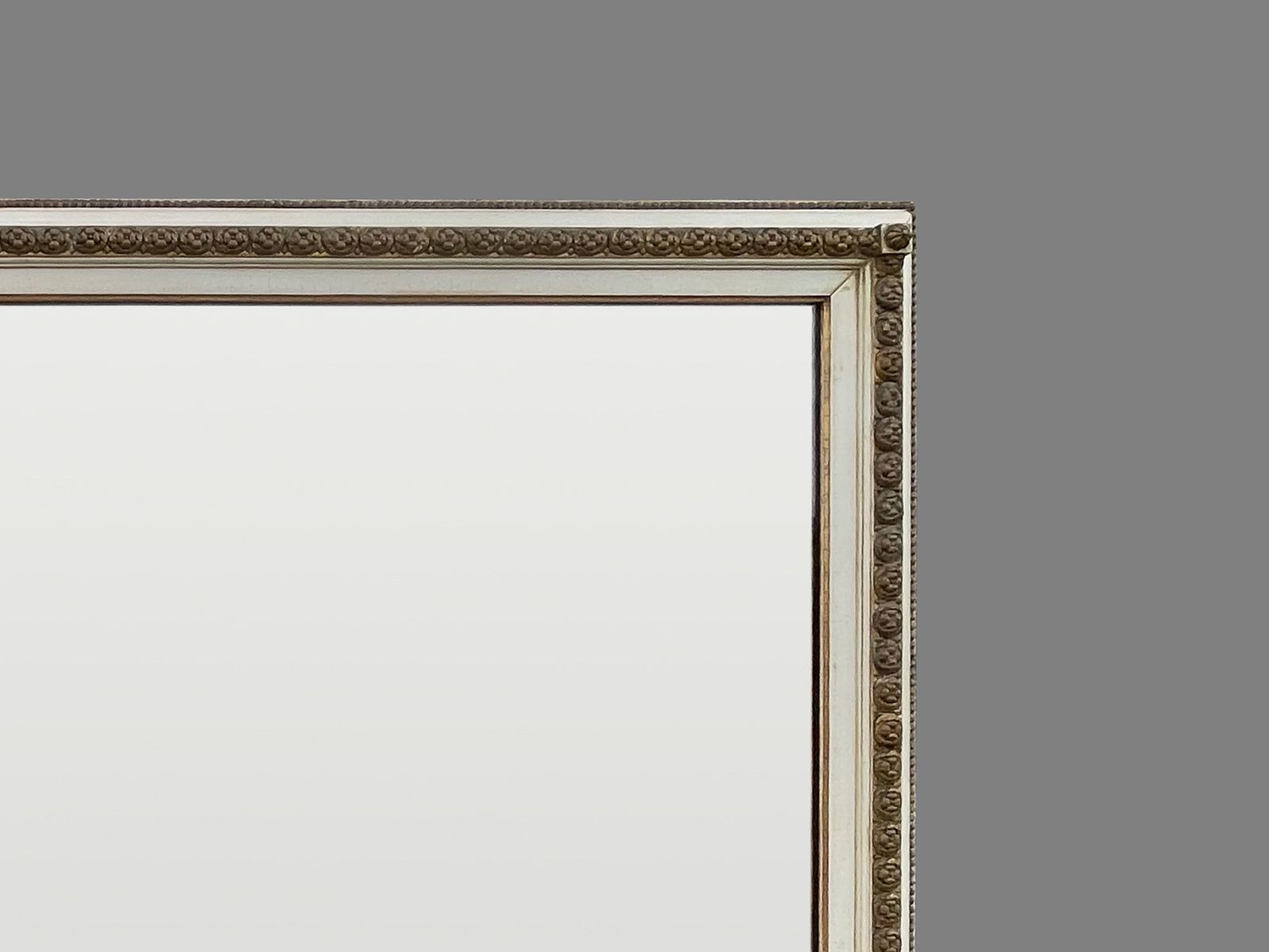 Large 19th Century English Painted And Gilt Overmantle Mirror photo 2280.0