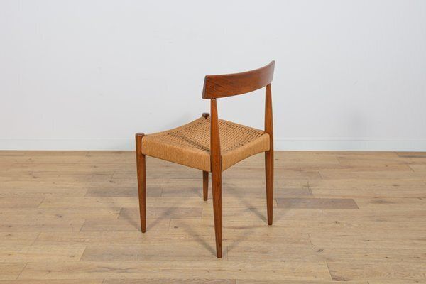 photo for sale Mid Century Modern Dining Chairs By Arne Hovmand Olsen For Mogens Kold, 1960s, Set Of 6