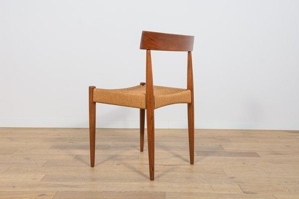 Furniture Mid Century Modern Dining Chairs By Arne Hovmand Olsen For Mogens Kold, 1960s, Set Of 6 photo
