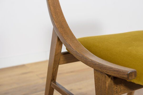 photo vintage Ski Jumper Chairs From Zamojska, Poland, 1970s, Set Of 4