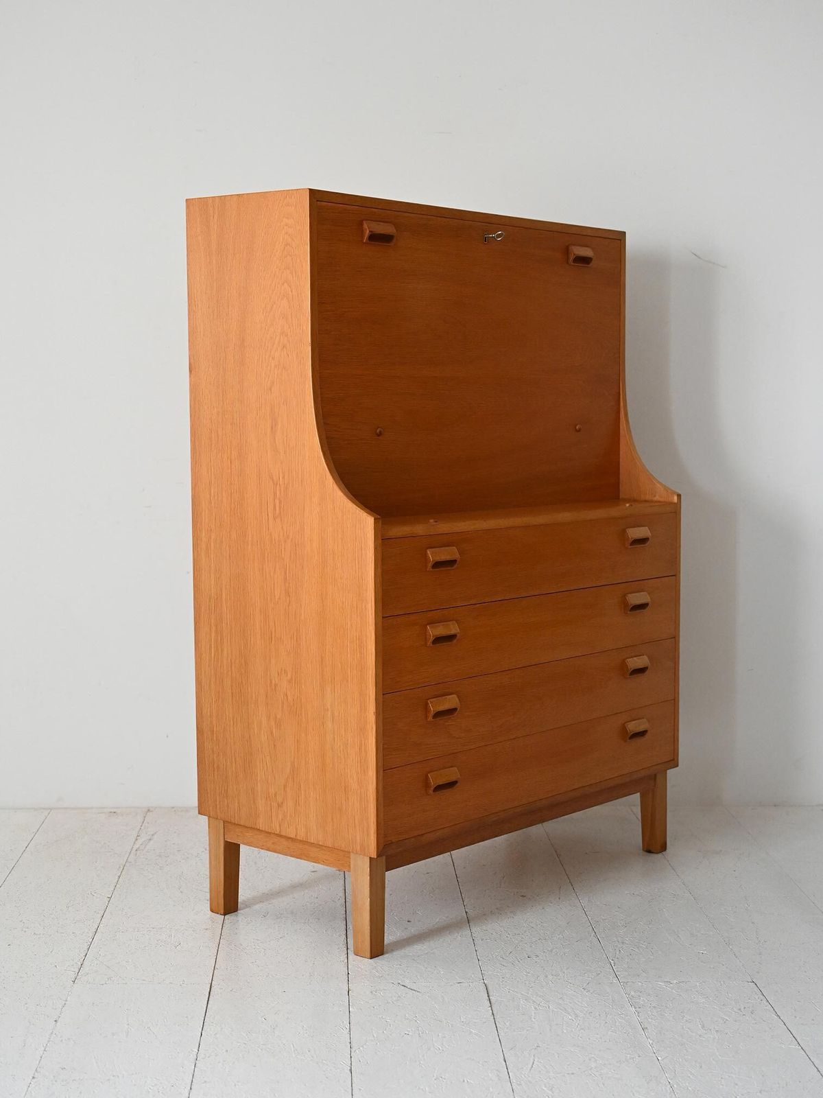 1960s Oak Secretary By Børge Mogensen photo Furniture
