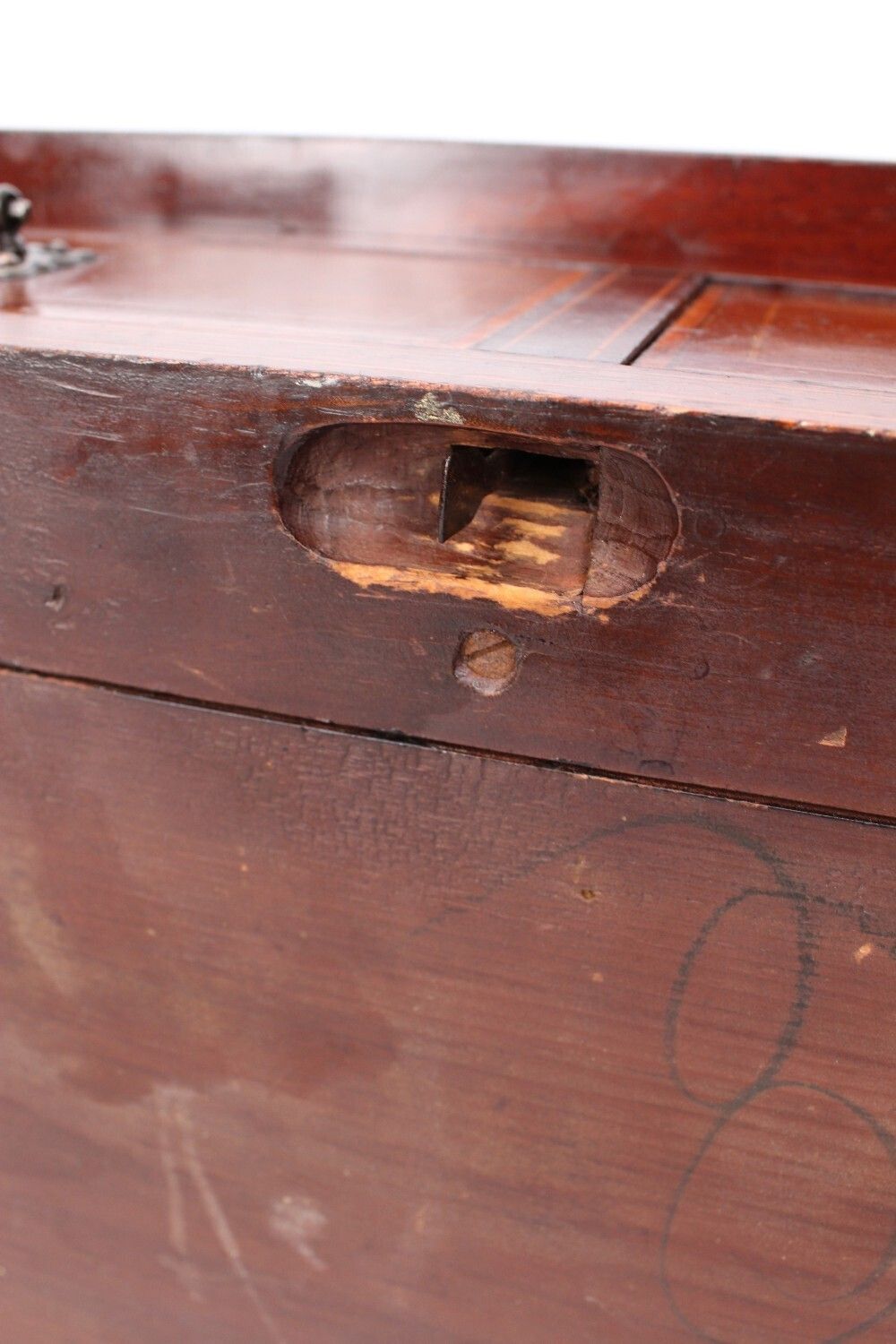 photo buy Edwardian Inlaid Mahogany Metamorphic Writing Desk