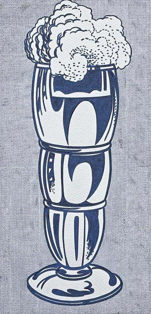 After Roy Lichtenstein, "Ice Cream Soda", 1990s, Silk Screen photo for sale