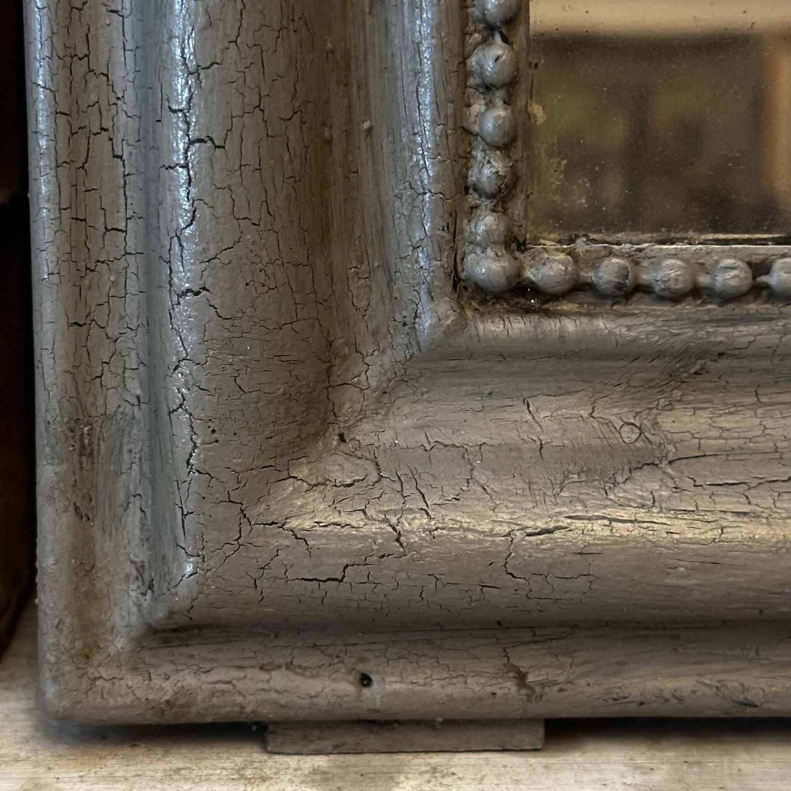 Antique French Louis Philippe Mirror Small C.1880 photo Home Decor