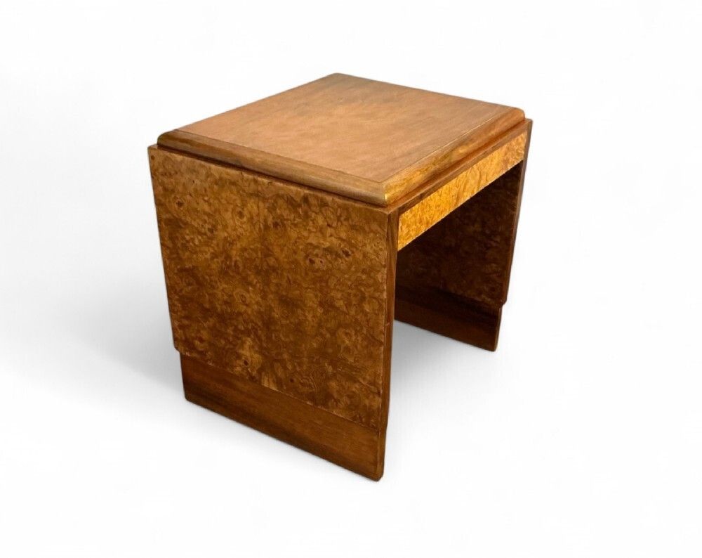 Art Deco Side Table photo vintage