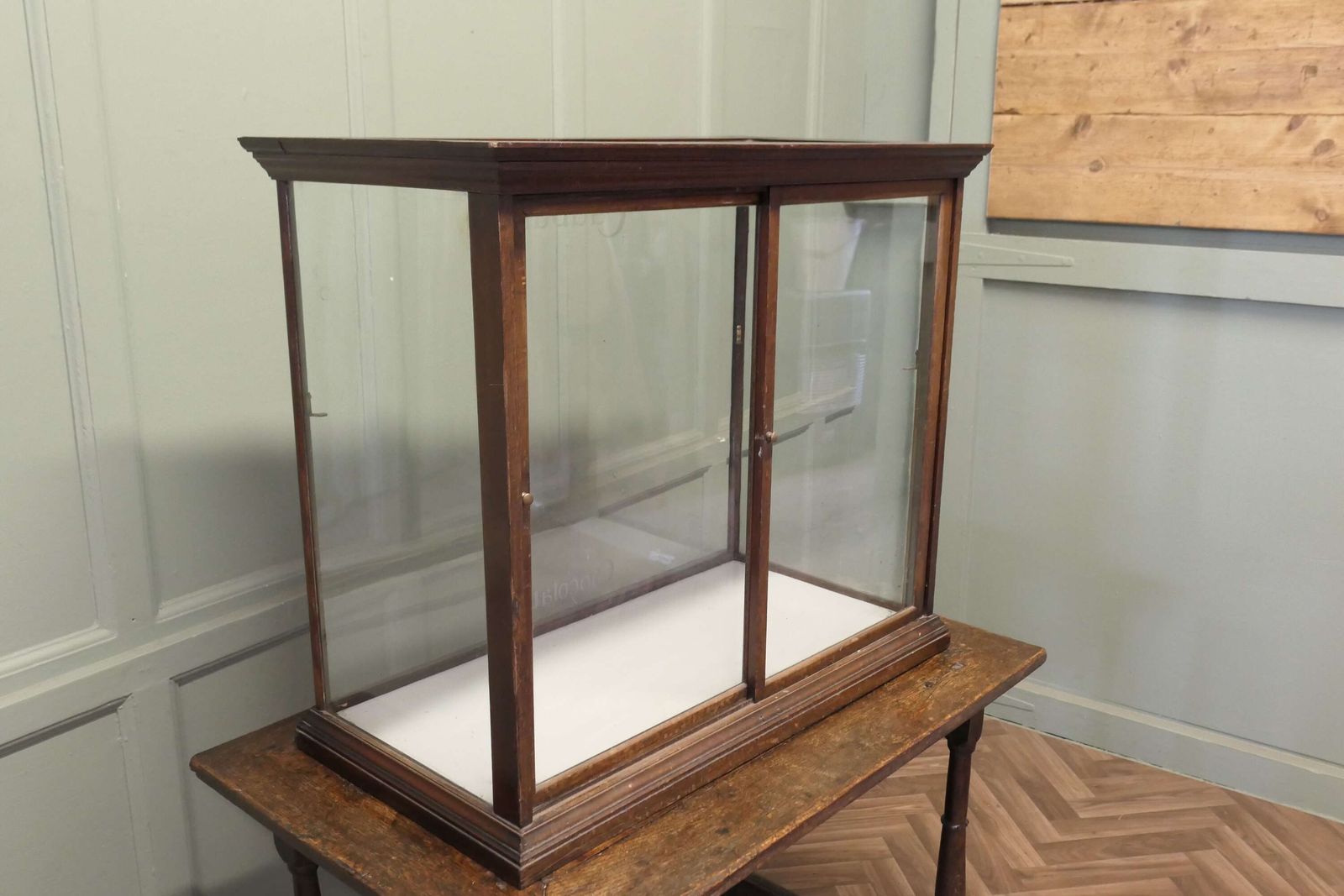 Edwardian Cadbury’s Counter Top Sweet Shop Display Cabinet photo for sale