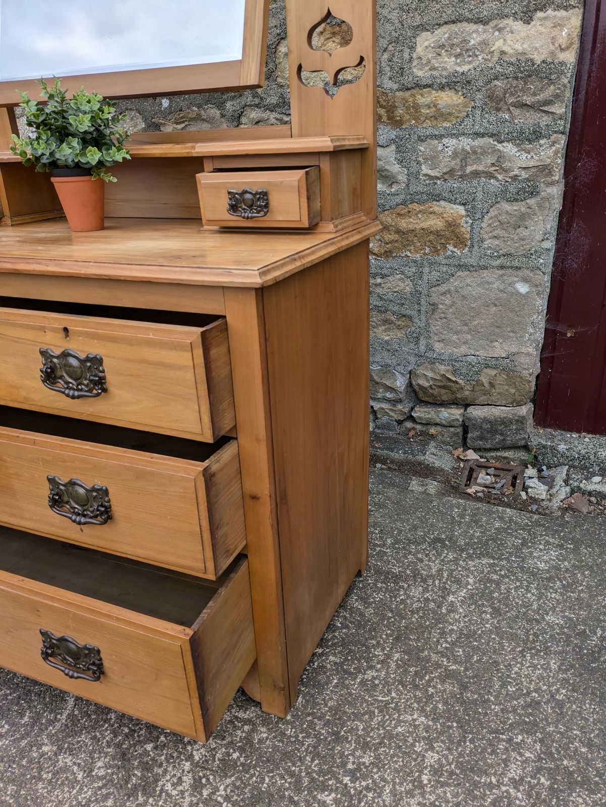 Large Antique Chest Of Drawers photo Furniture