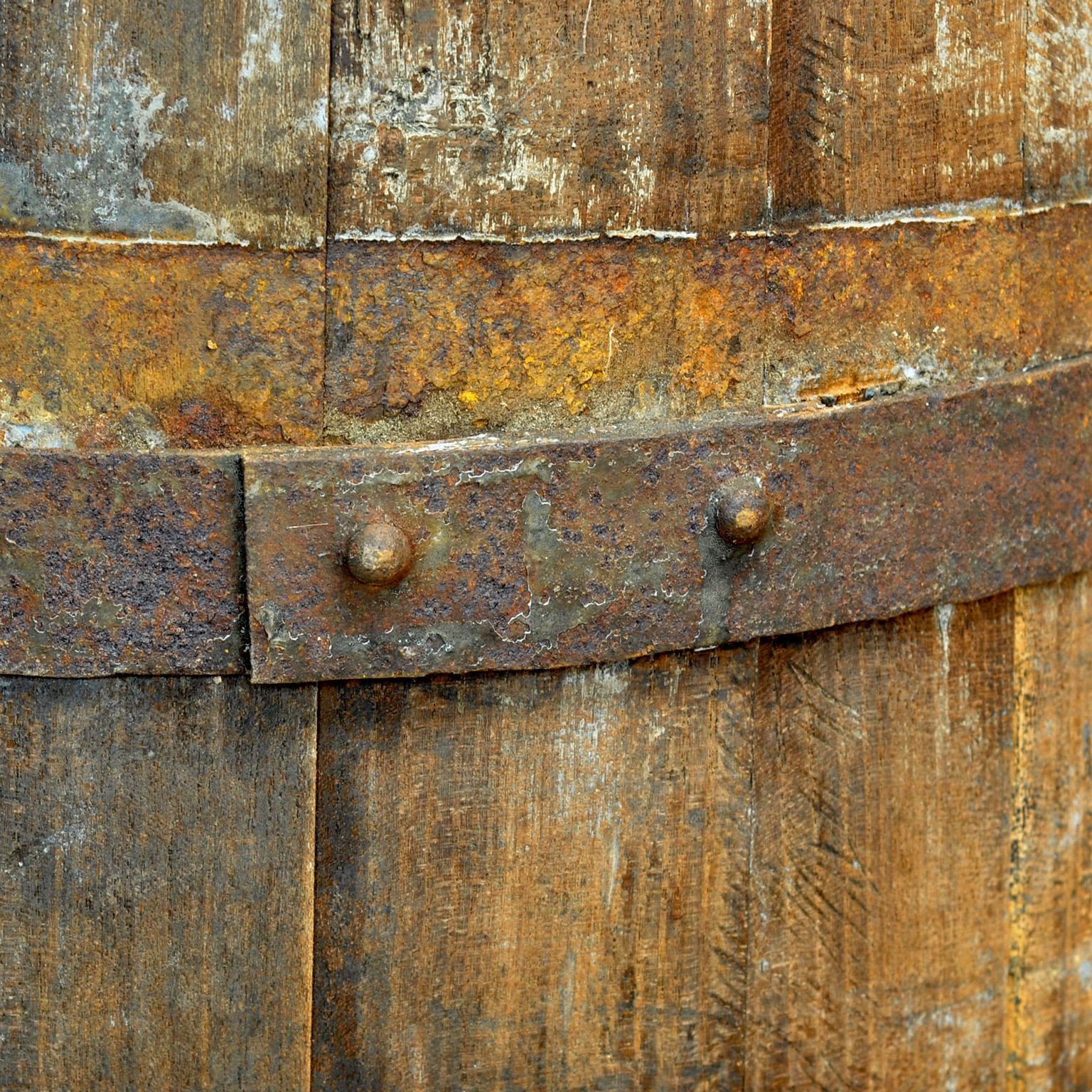 Oak Barrel/Planter, Circa 1920 photo buy