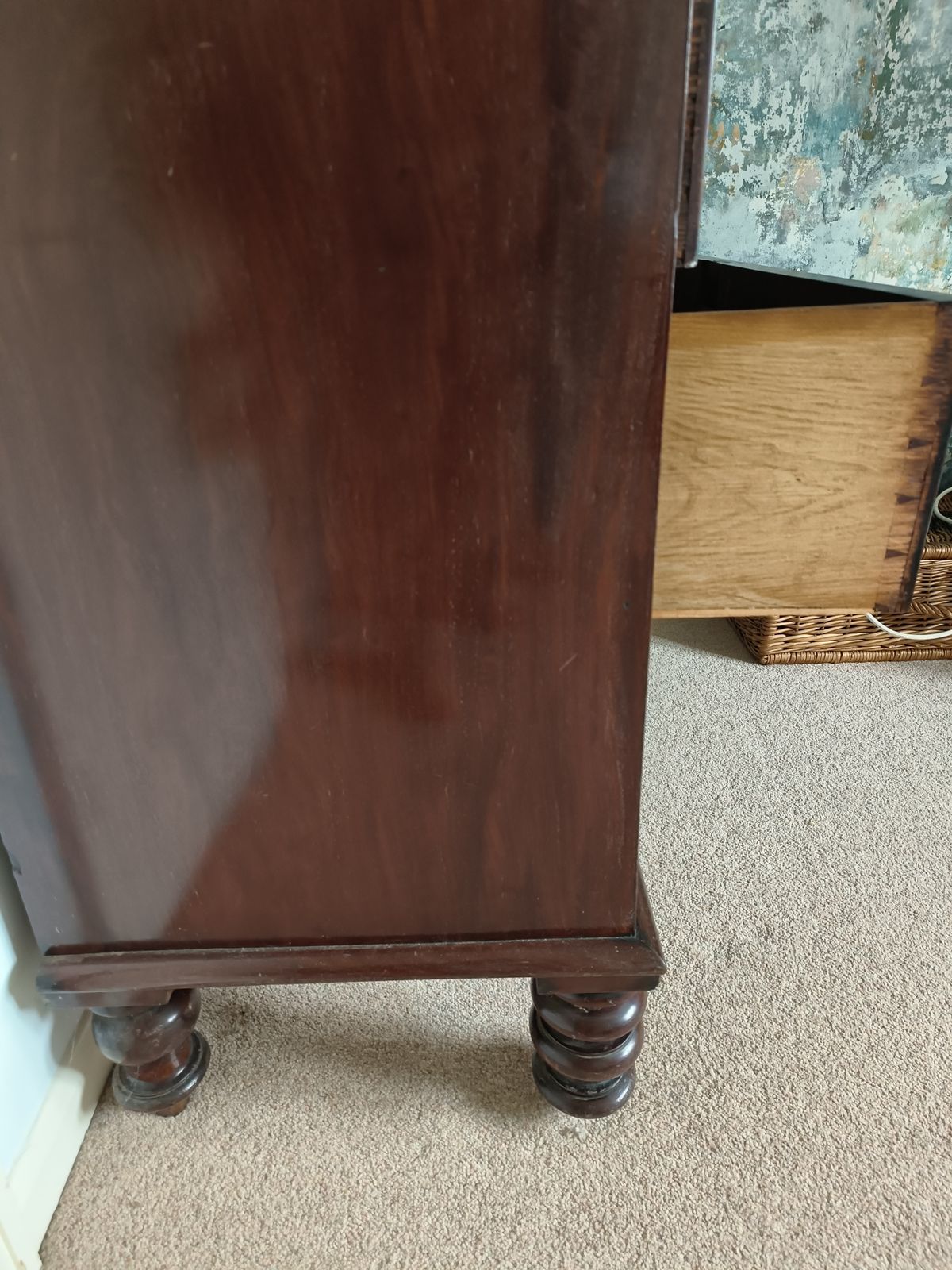 Mahogany Chest Of Drawers photo furniture