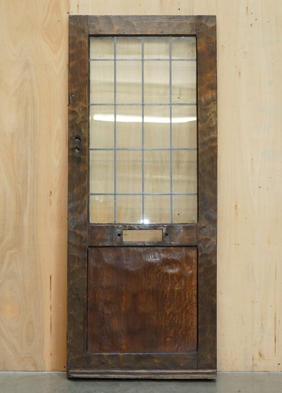 Fully Restored Antique Circa 1920's Robert Mouseman Thompson Front Or Back Door photo furniture