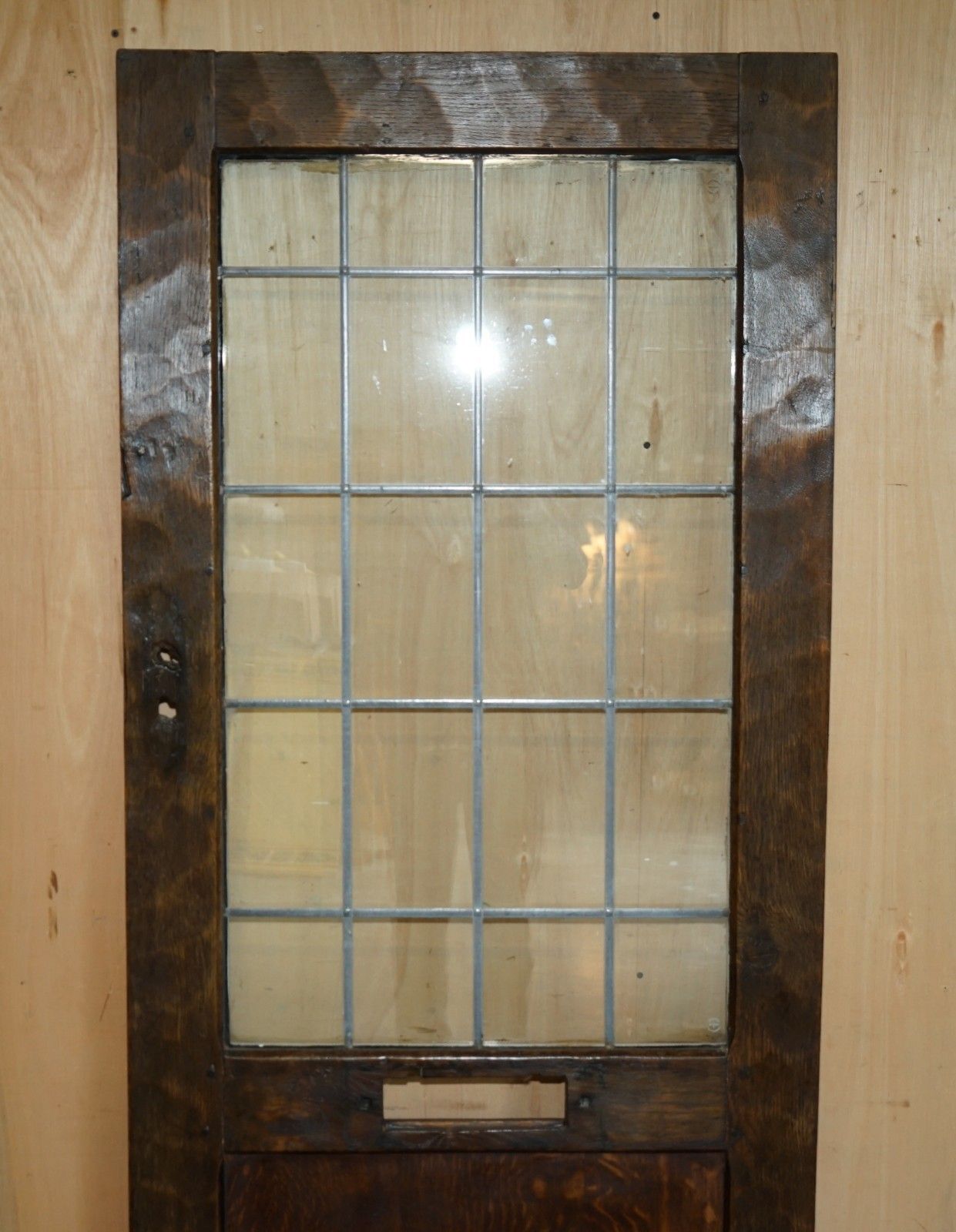 Fully Restored Antique Circa 1920's Robert Mouseman Thompson Front Or Back Door photo Home Fixtures