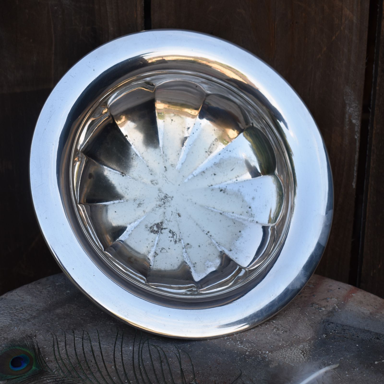 Antique 19th Century Robert Pringle Silver Plate Fluted Footed Bowl Tazza Dish photo furniture