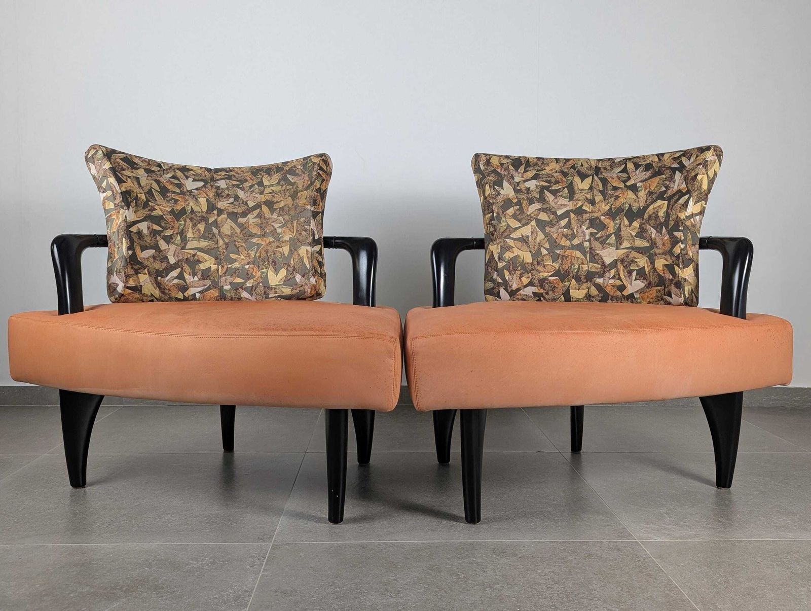 Pair Of Esprit Modular Armchairs By Brunati & Zerbaro, 1980s photo Furniture