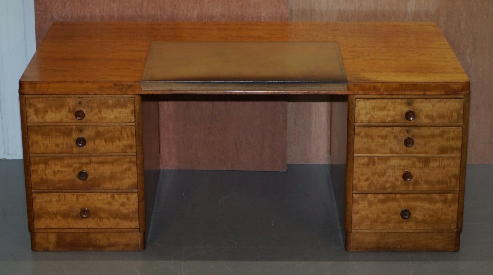 Very Rare Stamped Waring & Gillow 1960 U.K.A.E.A Uk Atomic Energy Authority Desk photo furniture