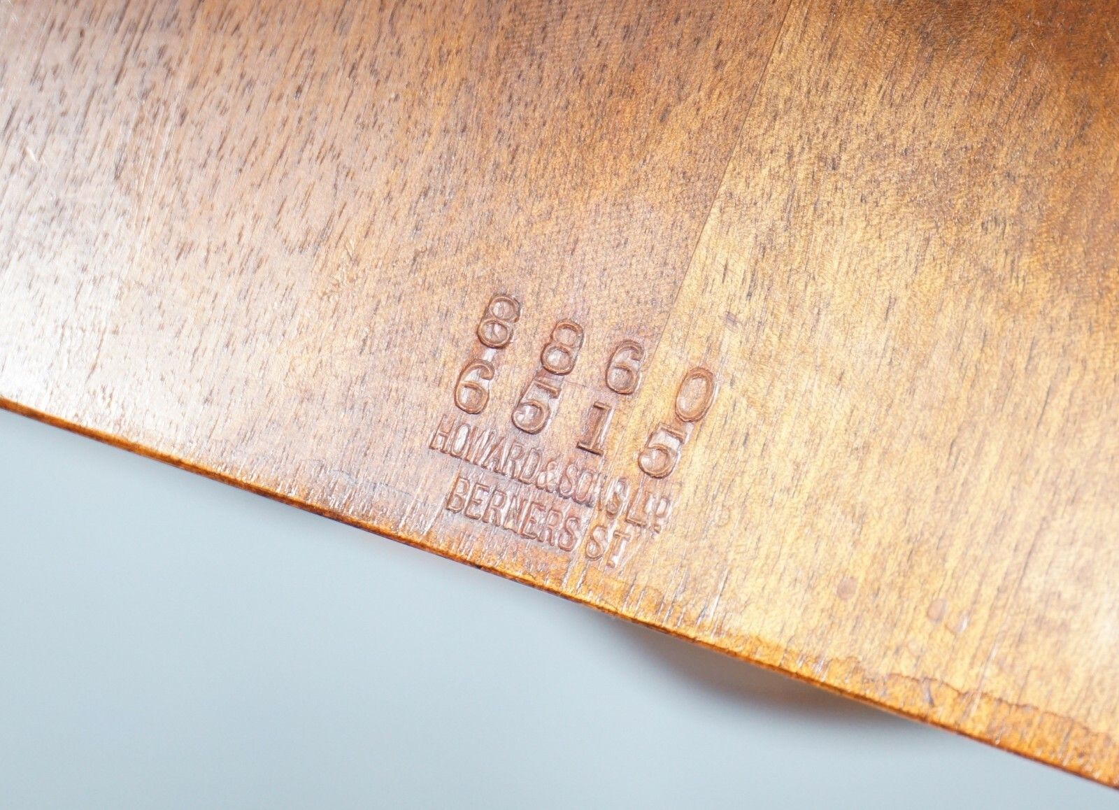 Lovely Victorian Howard & Son's Fully Stamped Office Desk Armchair In Walnut photo furniture