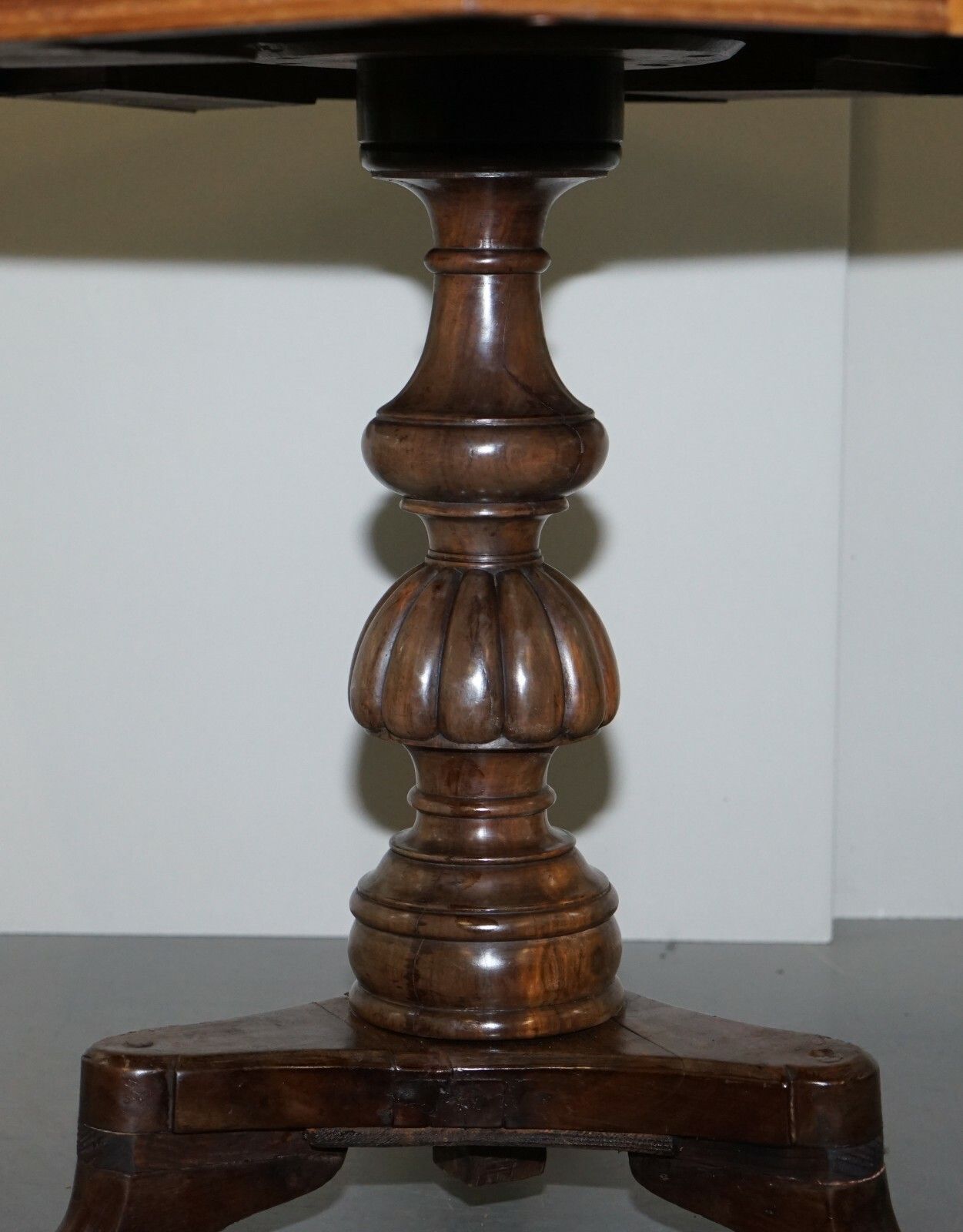 Sublime 19th Century Anglo Indian Specimen Sample Wood Centre Occasional Table photo 3500.0