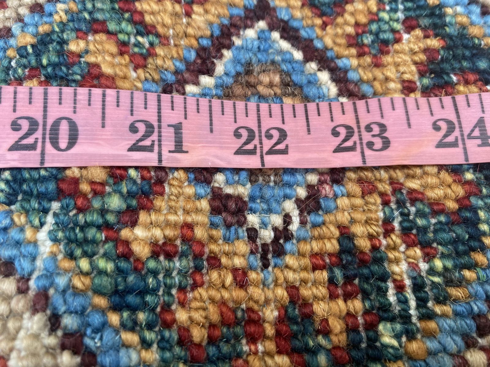 3x3 Small Round Khorjin Tribal Handmade Rug photo for sale