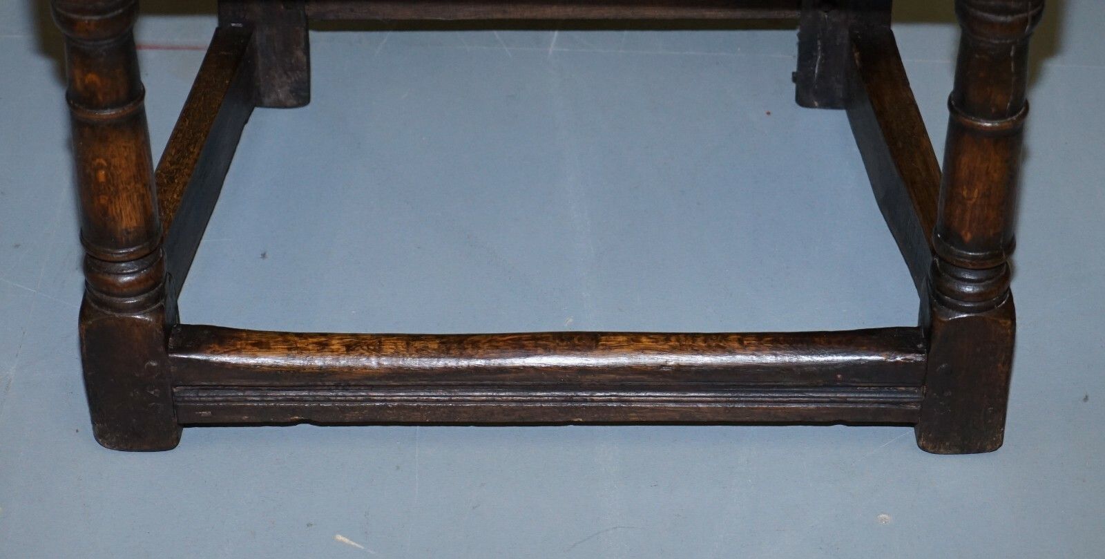 Exceptionally Rare Original 17th Century Wainscot Armchair Northern England Oak photo 3000.0