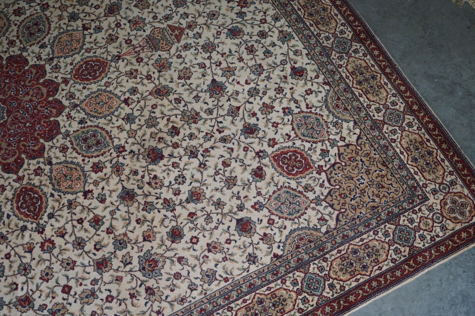 Huge 458cm X 318cm French Antique Red Extra Large Rug Carpet Must See Pictures photo Textiles