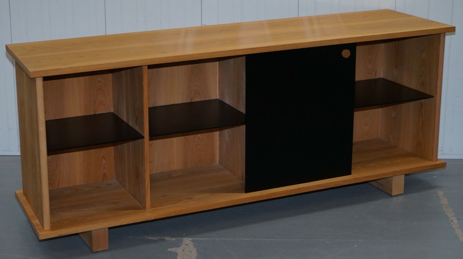 Impressive Ralph Lauren Sideboard Console Slate Stone Door And Shelves Redwood photo for sale
