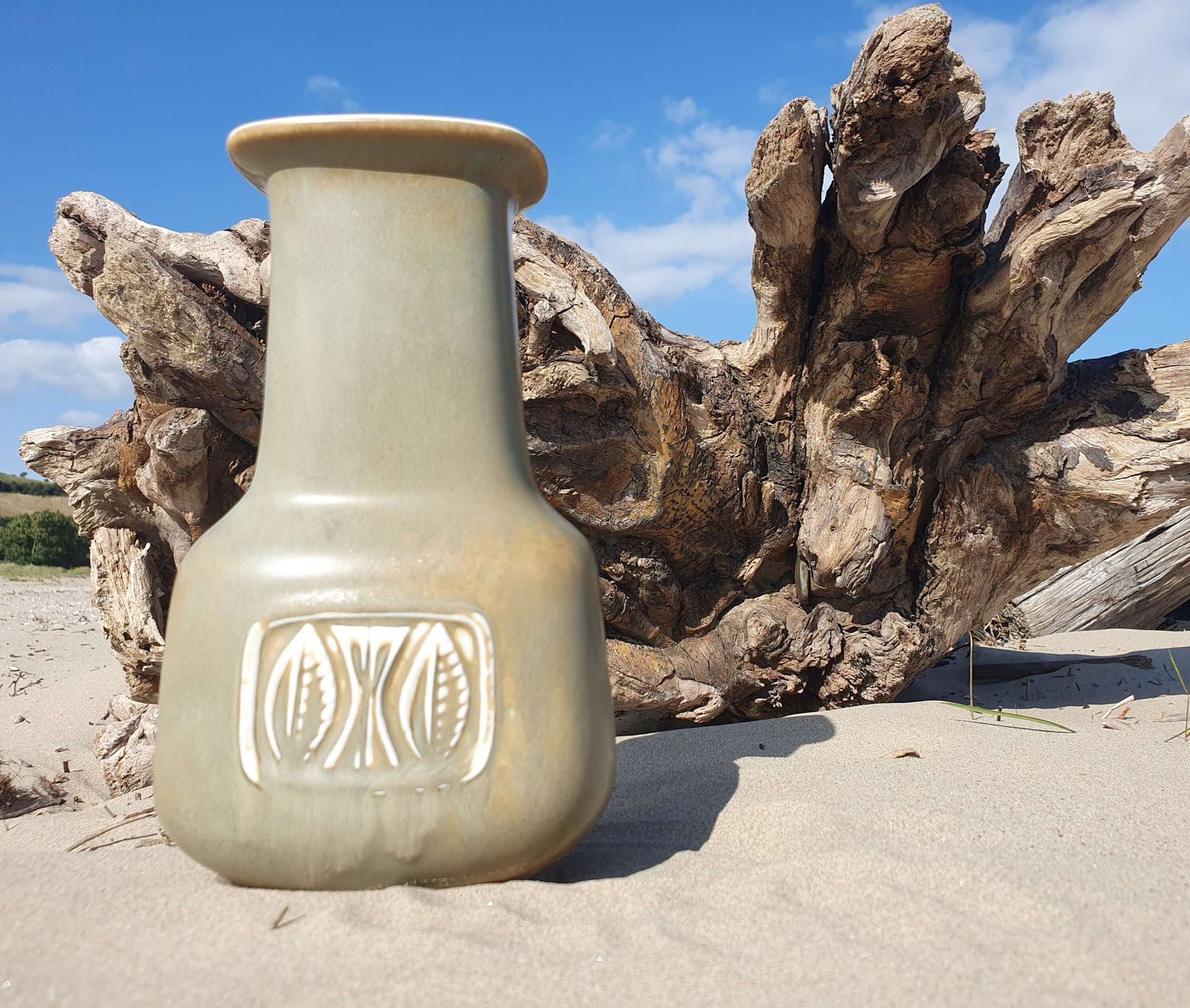 Gunnar Nylund For Rorstrand, Sweden. An "Aso" Range Vase. 1960s.