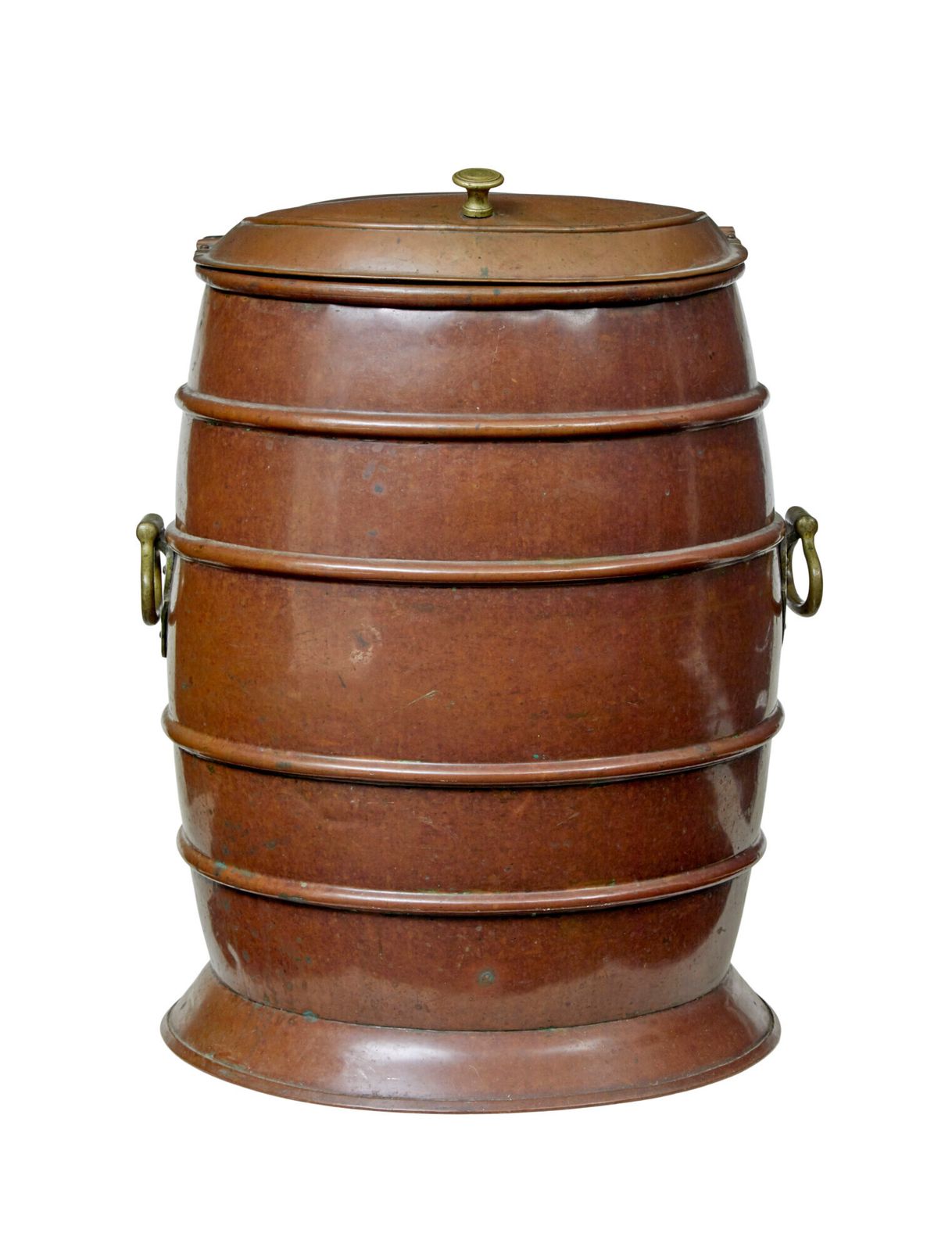 19th Century Copper And Brass Water Barrel photo buy
