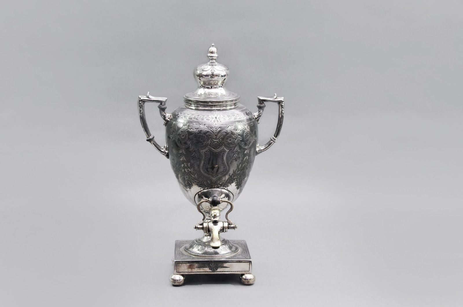 Victorian Stunning Silver Samovar | Hot Water Urn | Tea Urn