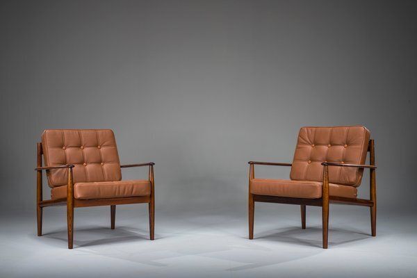 Set Of Model 118 Armchairs In Rosewood By Grete Jalk For France & Son, 1960s photo furniture