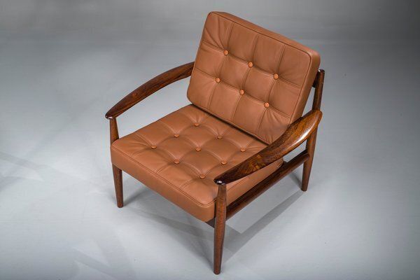 Set Of Model 118 Armchairs In Rosewood By Grete Jalk For France & Son, 1960s photo Furniture