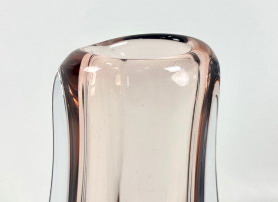 Art Glass Vase Attributed To Rudolf Beranek For Skrdlovice, 1960s photo 368.0