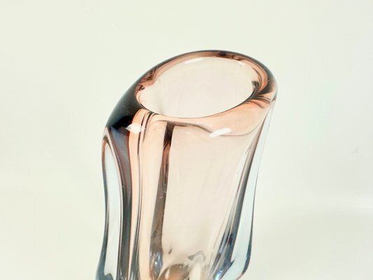 photo for sale Art Glass Vase Attributed To Rudolf Beranek For Skrdlovice, 1960s