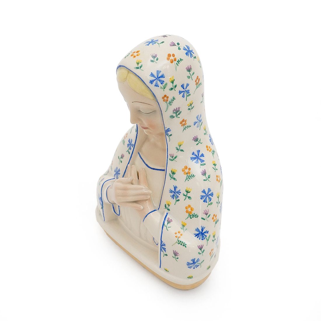 Ceramic Sculpture “Madonna” By Pietro Spertini For Lenci, 1930s photo for sale