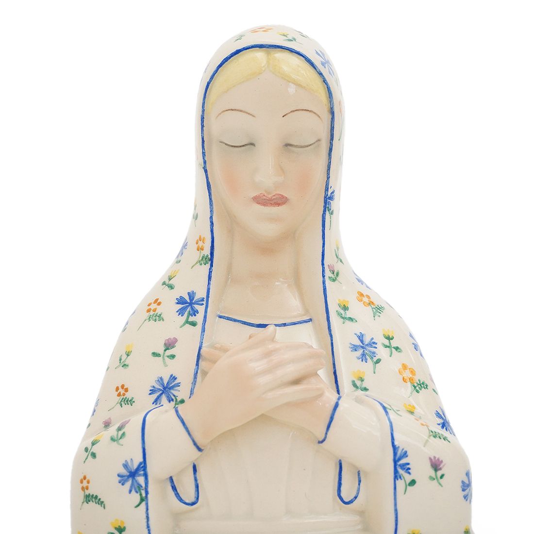 Ceramic Sculpture “Madonna” By Pietro Spertini For Lenci, 1930s photo vinterior
