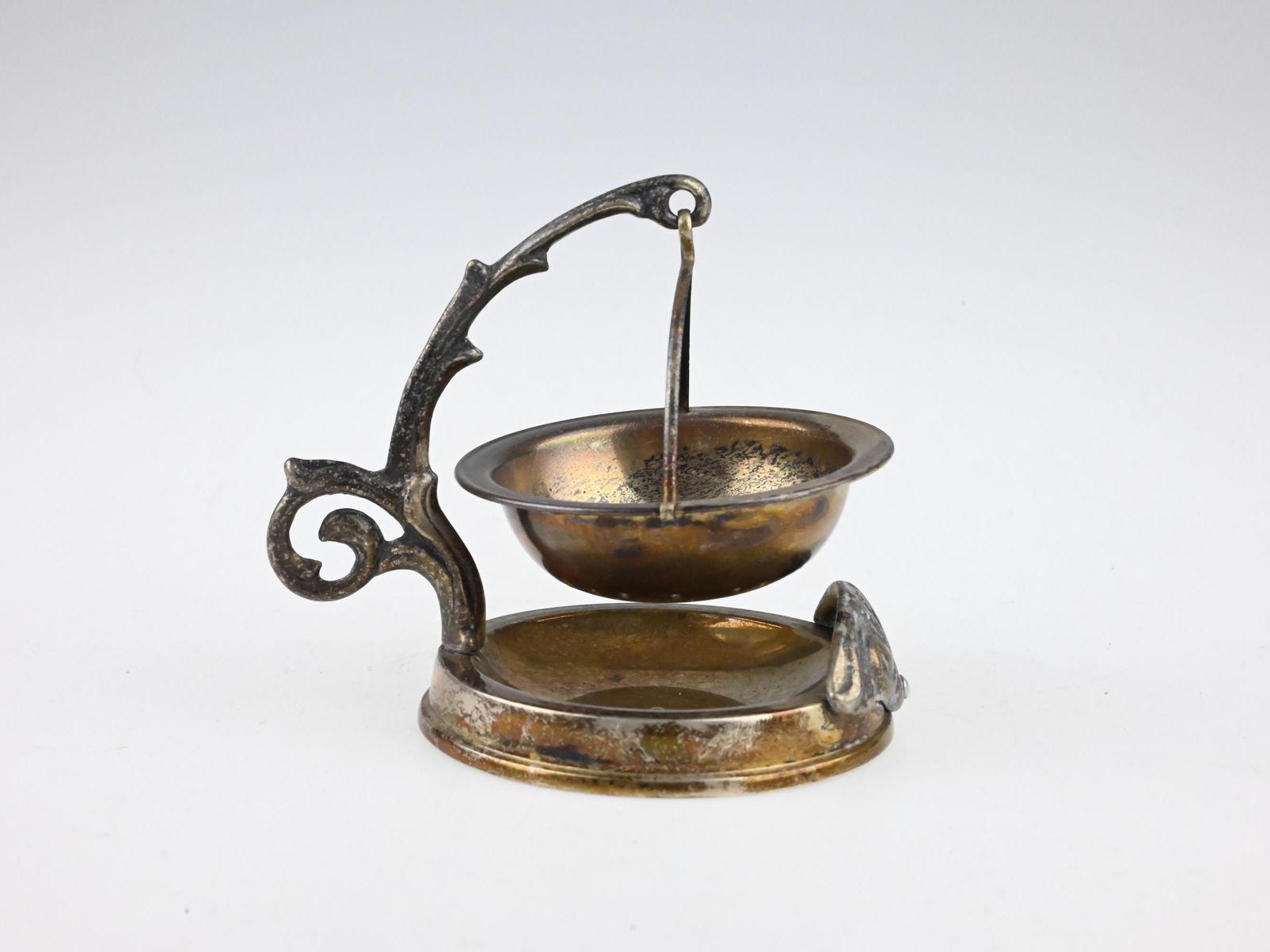 Antique Art Deco Tea Infuser And Drip Tray, Antique Tea Infuser, Vintage Kitchen Decor, Art Deco Tea Set, Vintage Tea Infuser, Tea Drip Tray photo 75.0