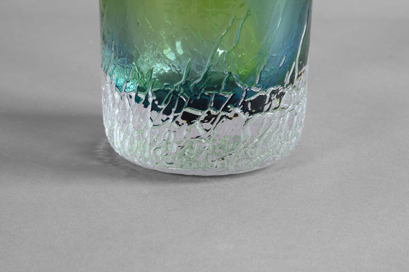 photo for sale Pair Swedish Glass Vases