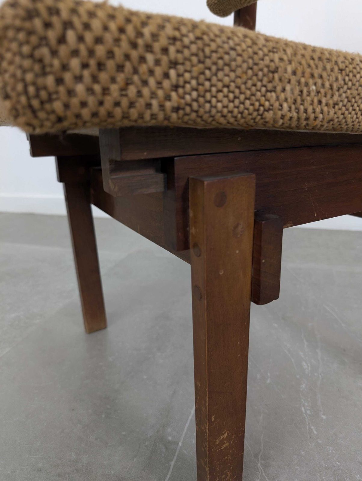 photo for sale Pair Of Gerrit Rietveld Style Chairs With Adjustable Seat And Back, 1950s