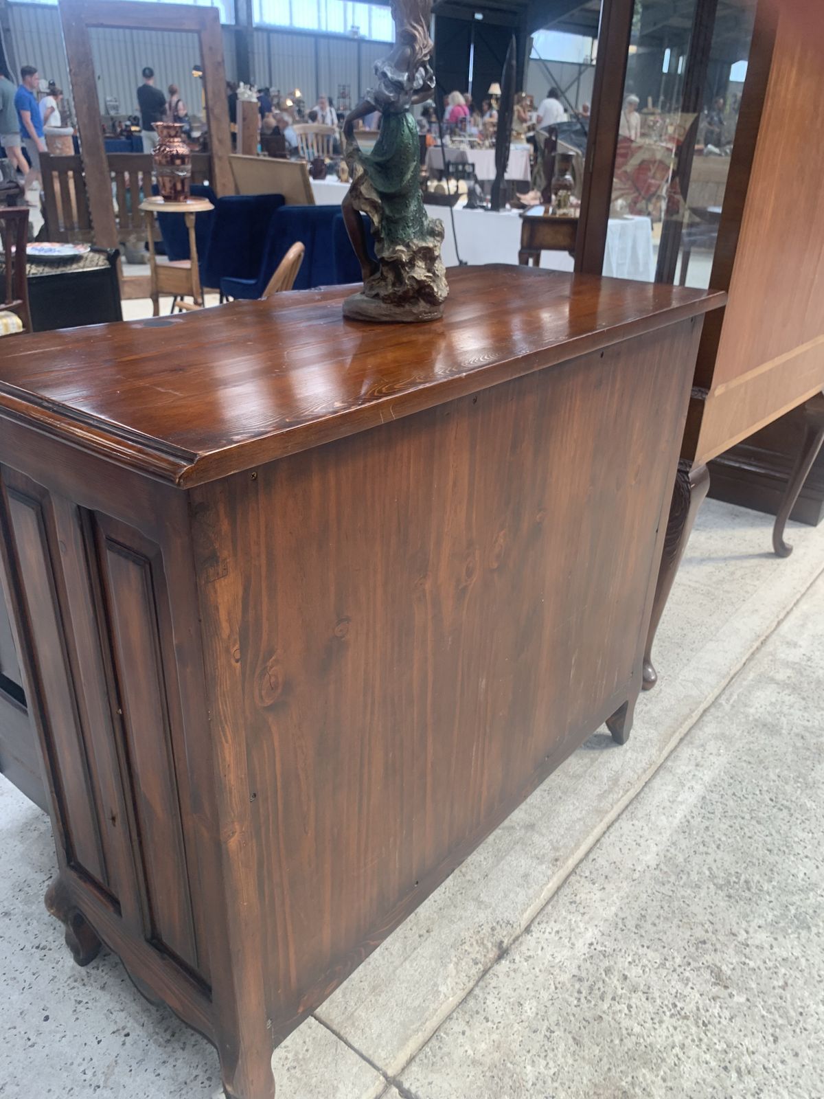 Stunning French Oak Chest Of 3 Drawers photo vinterior