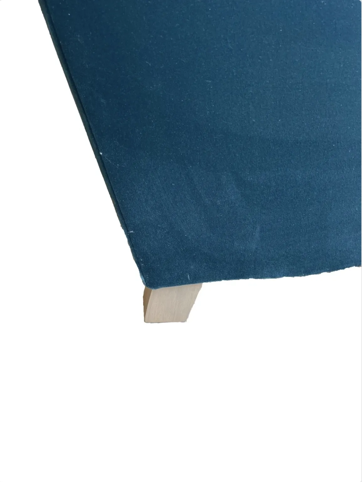 Tetrad Windermere Petit Sofa – Velvet Teal Blue photo furniture