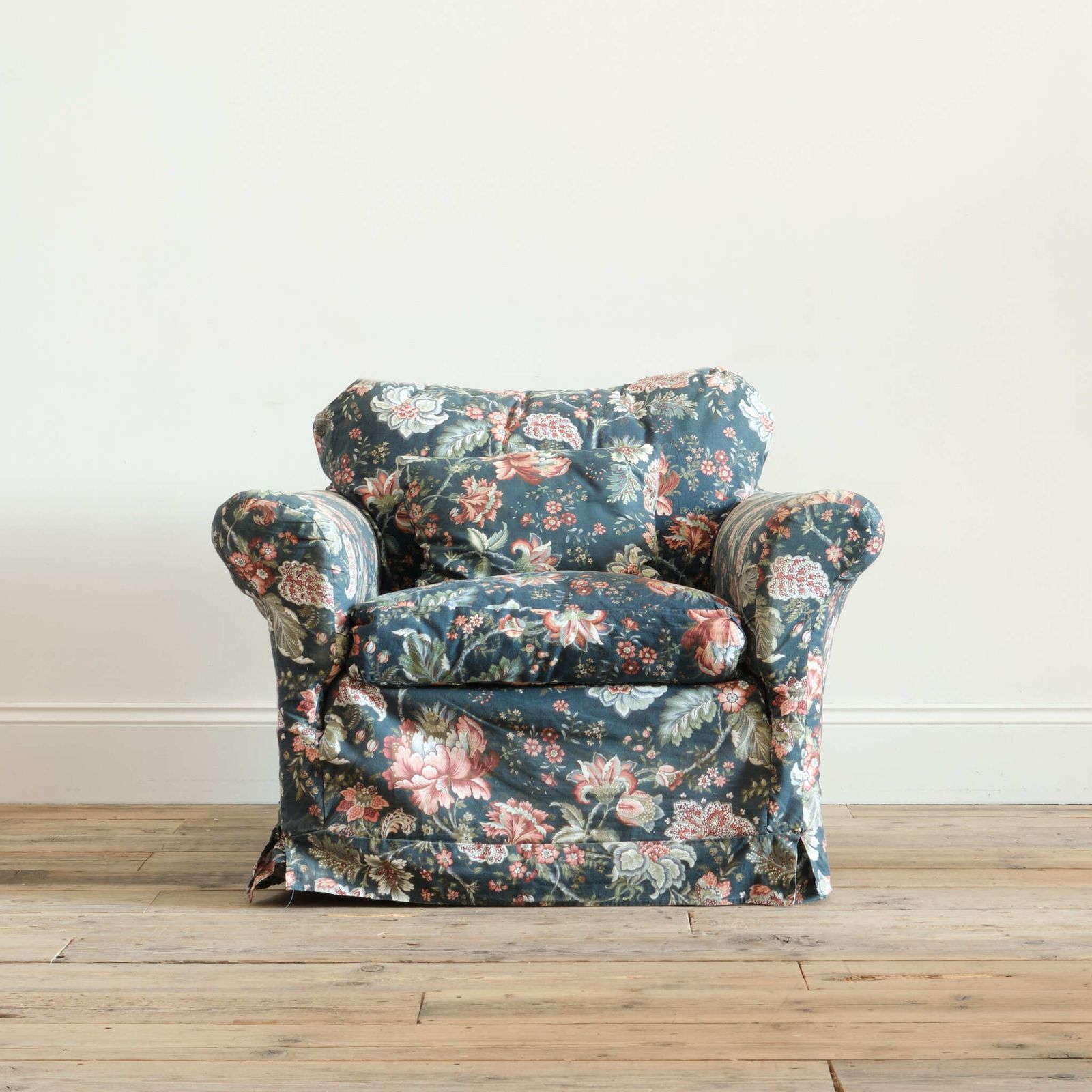 Large Deep Seated Country House Armchair photo for sale