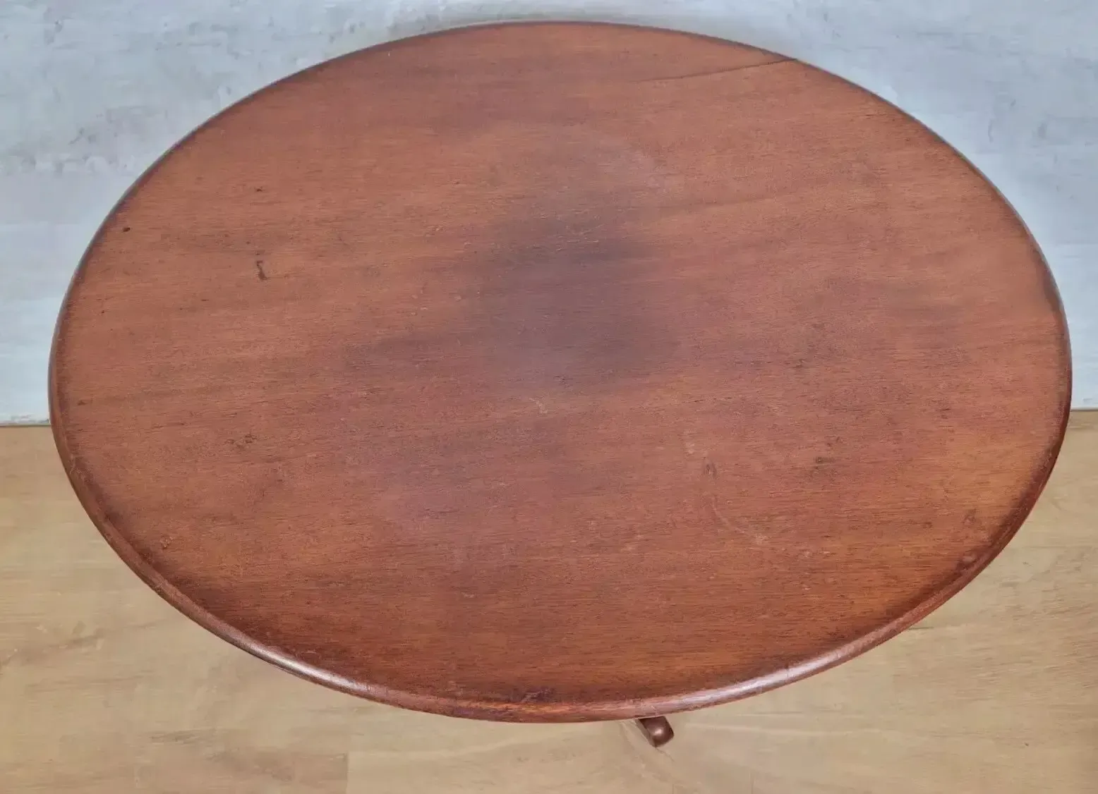 Furniture Victorian Tilt Top Table Mahogany English Mahogany photo