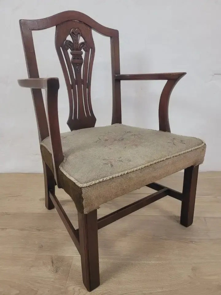 Child's Chair George III Hepplewhite Style Bedroom Carved photo for sale
