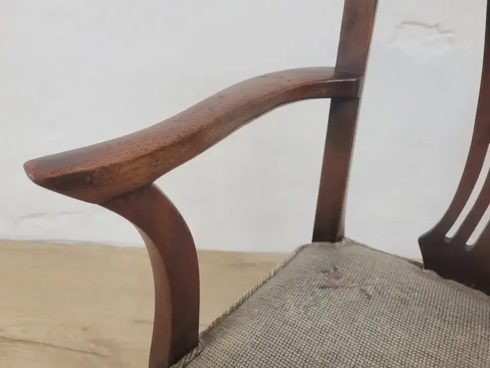 Child's Chair George III Hepplewhite Style Bedroom Carved photo vinterior